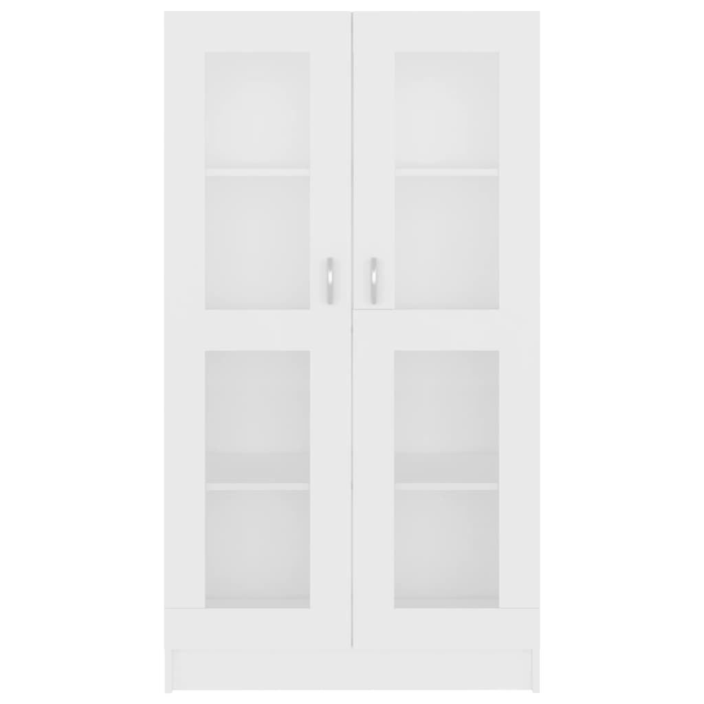 Armário vitrine 82,5x30,5x150 cm derivados de madeira branco - Image 5