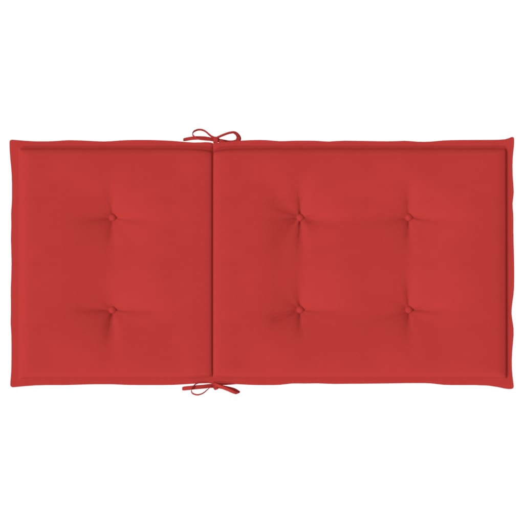 Almofadões lombares p/ cadeiras de jardim 6pcs oxford vermelho - Image 6