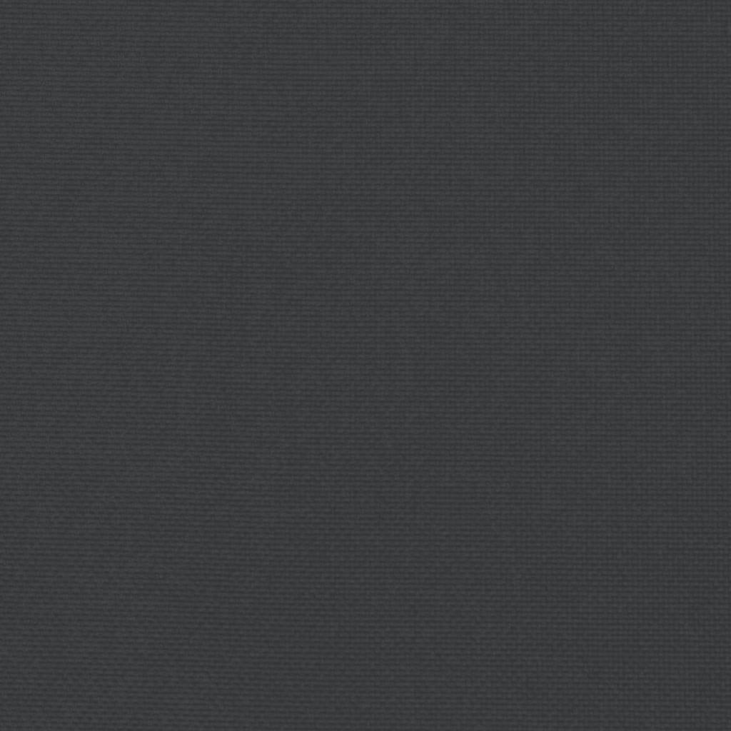 Almofadão p/ espreguiçadeira 200x70x3 cm tecido oxford preto - Image 7