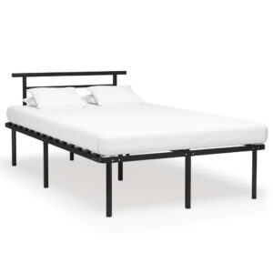 Estrutura de cama 120x200 cm metal preto