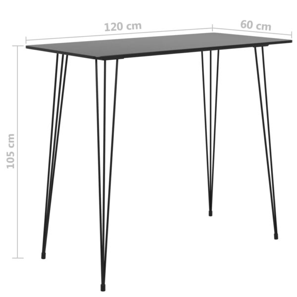 5 pcs conjunto de bar preto - Image 12