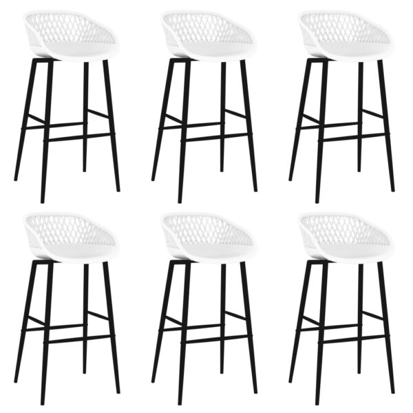 7 pcs conjunto de bar preto e branco - Image 6
