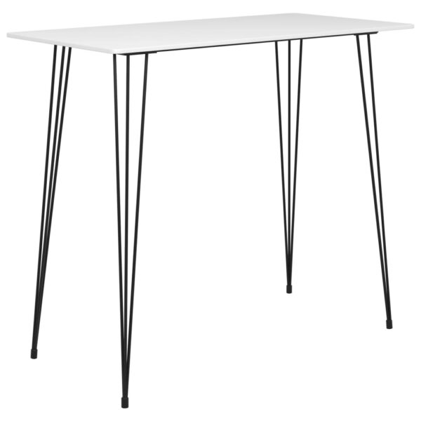 5 pcs conjunto de bar branco e preto - Image 2