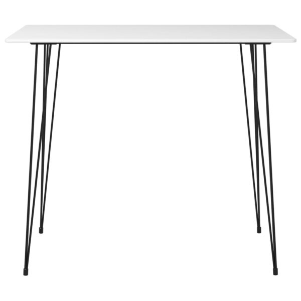 5 pcs conjunto de bar branco e preto - Image 3
