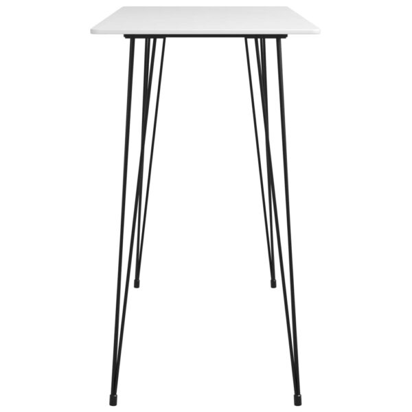 5 pcs conjunto de bar branco e preto - Image 4