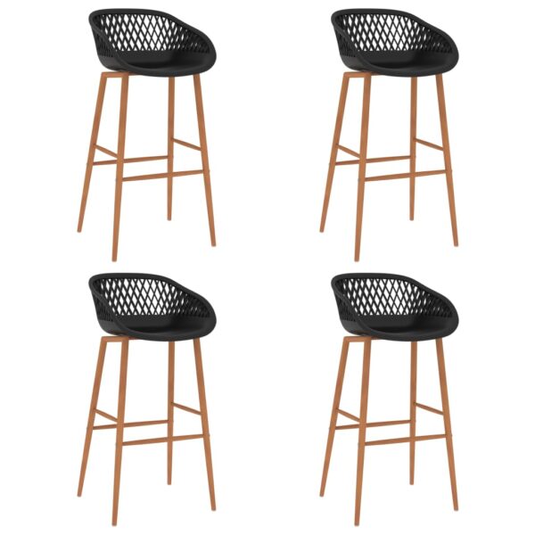 5 pcs conjunto de bar branco e preto - Image 6