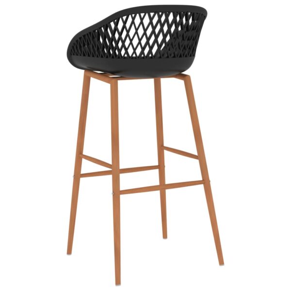 5 pcs conjunto de bar branco e preto - Image 10