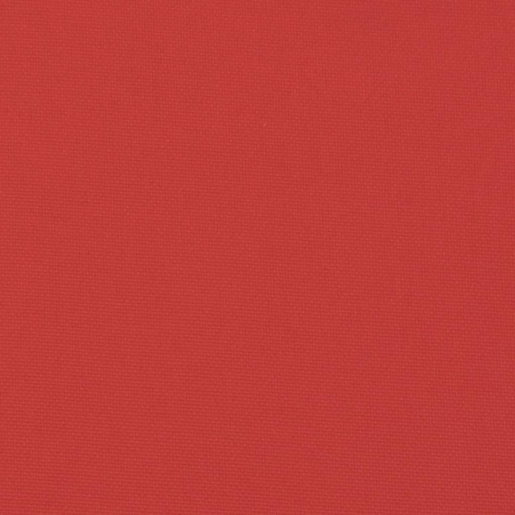 Almofadão p/ banco de jardim 100x50x7cm tecido oxford vermelho - Image 5