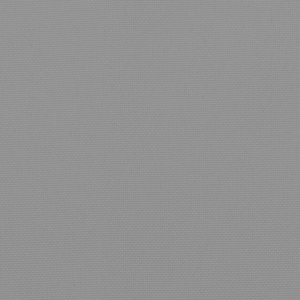 Almofadão p/ banco de jardim 180x50x7cm tecido oxford cinzento - Image 5