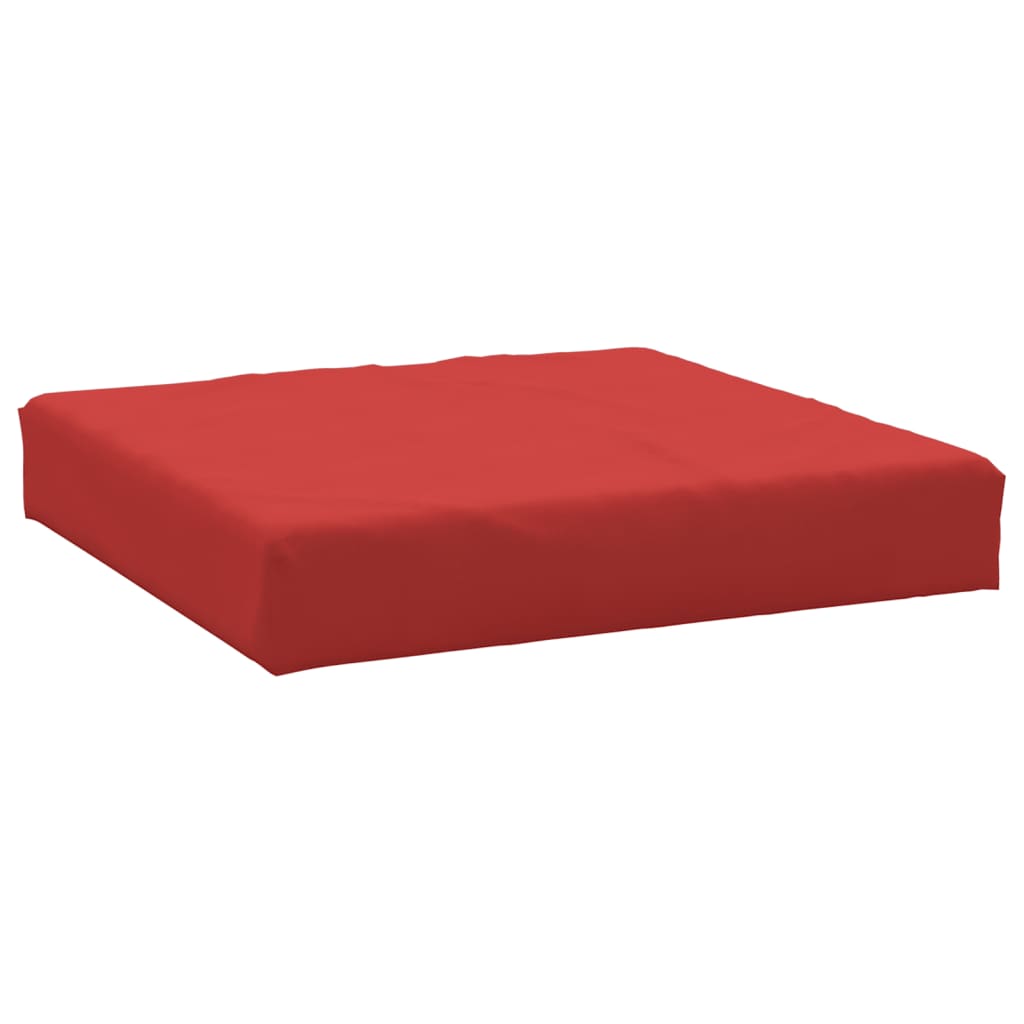 Almofadões p/ móveis de paletes 3 pcs tecido oxford vermelho - Image 4