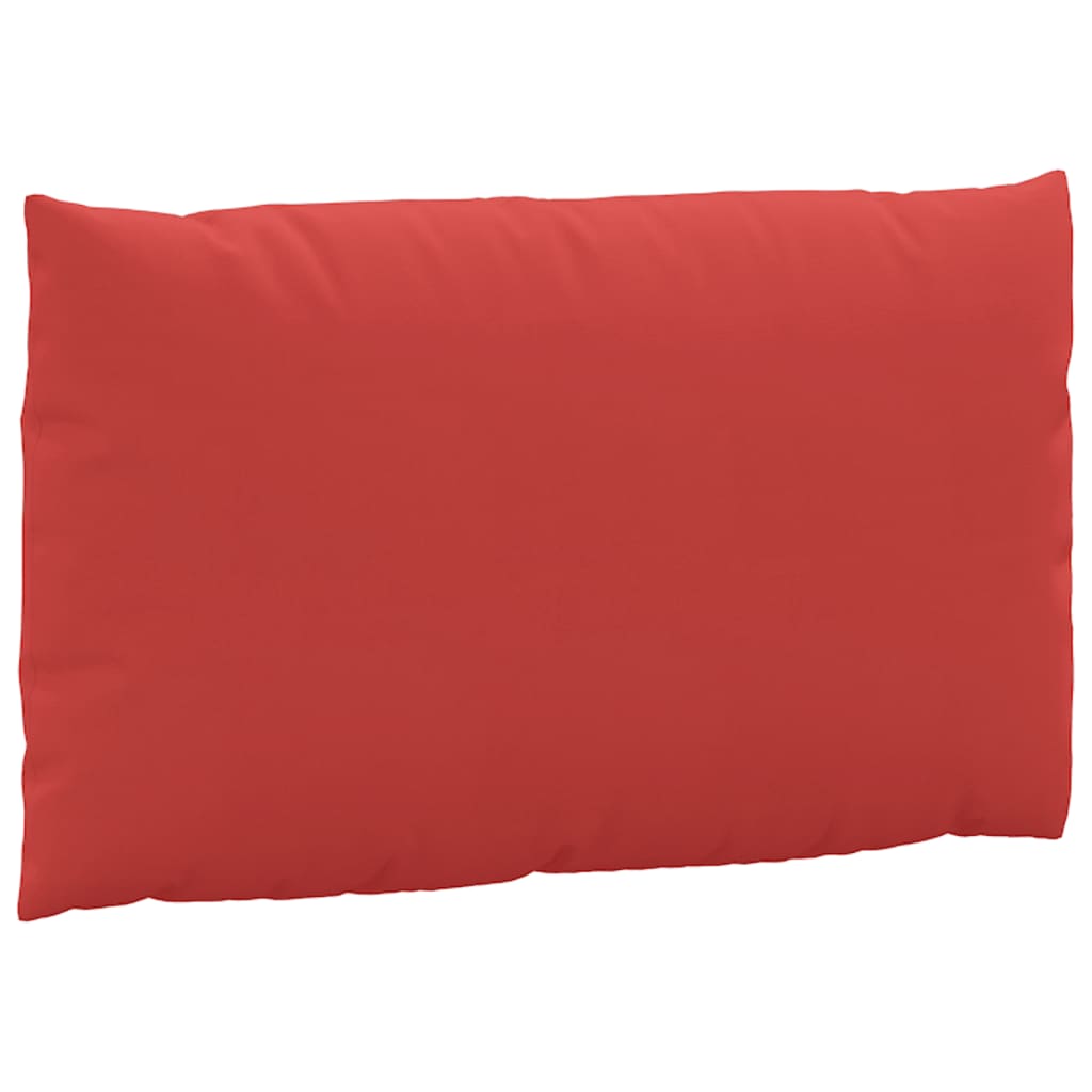 Almofadões p/ móveis de paletes 3 pcs tecido oxford vermelho - Image 5