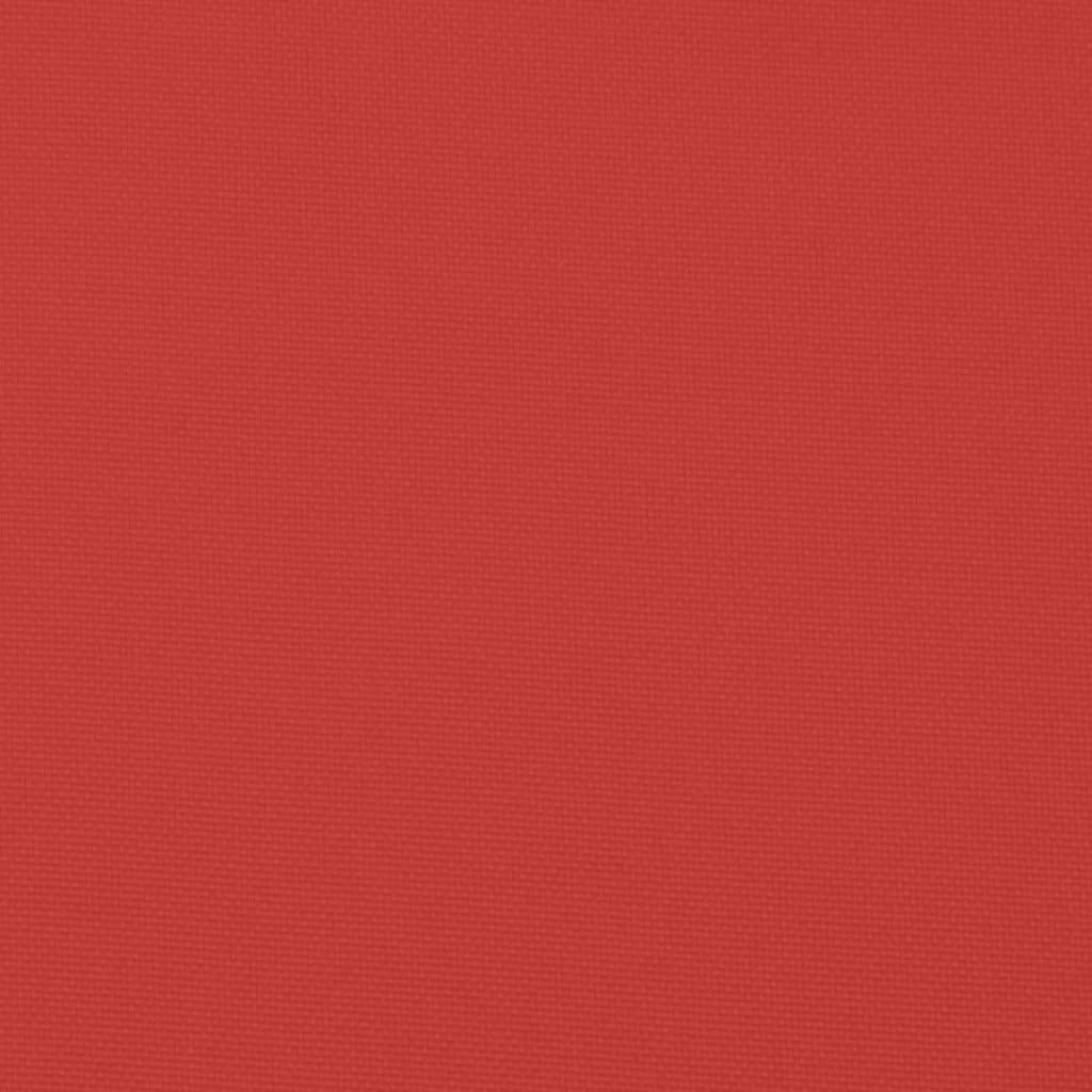 Almofadões p/ móveis de paletes 3 pcs tecido oxford vermelho - Image 8