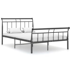 Estrutura de cama 120x200 cm metal preto