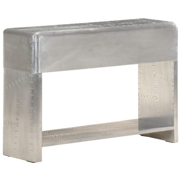 Aparador estilo aviador 110x35x75 cm metal - Image 3