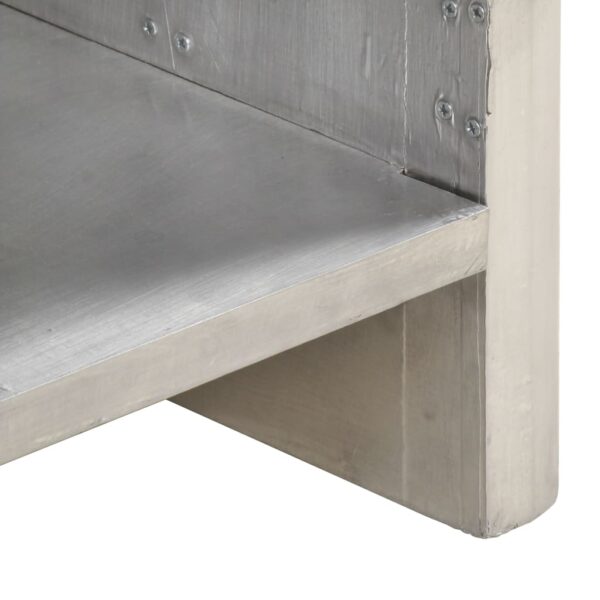 Aparador estilo aviador 110x35x75 cm metal - Image 5