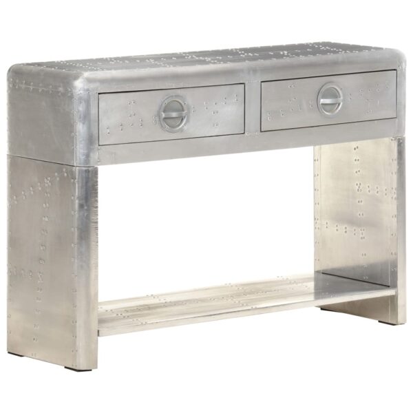 Aparador estilo aviador 110x35x75 cm metal - Image 8