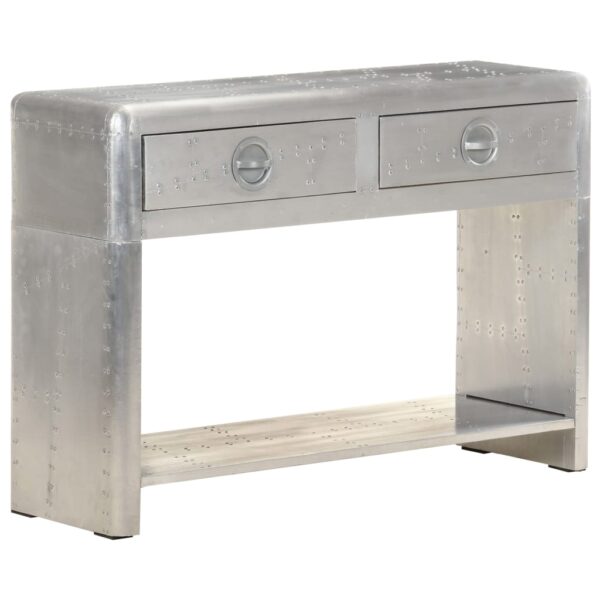 Aparador estilo aviador 110x35x75 cm metal - Image 9