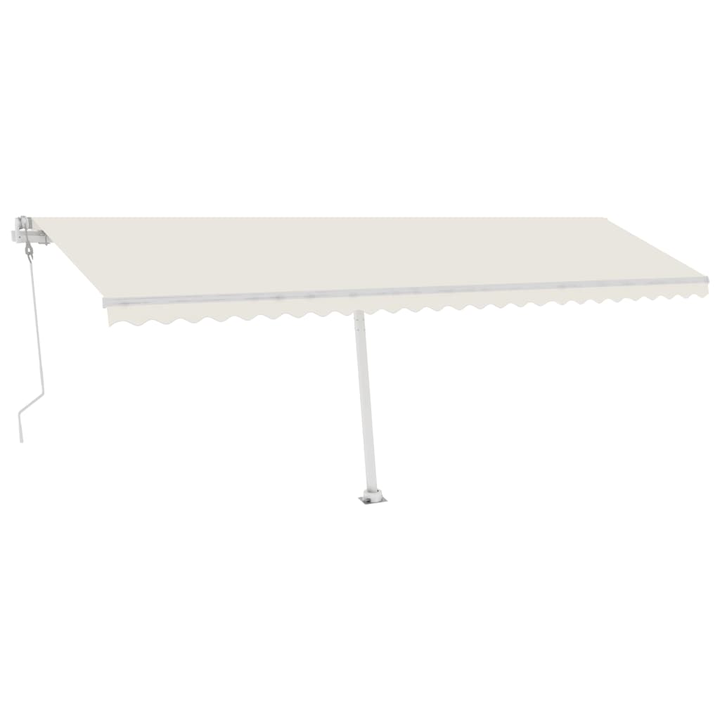 Conjunto de postes para toldo 600x245 cm ferro branco - Image 7
