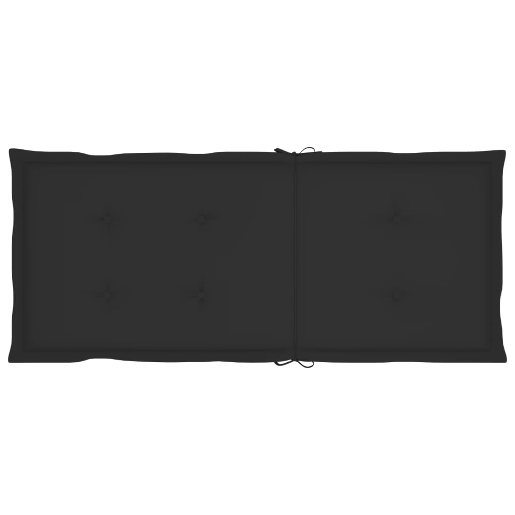 Cadeira de baloiço com almofadões acácia maciça cinzento - Image 7
