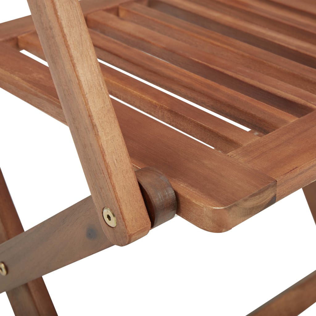 Cadeiras de jardim dobráveis c/ almofadões 2 pcs acácia maciça - Image 8