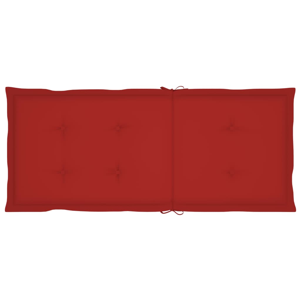 Cadeiras jardim reclináveis c/ almofadões 4 pcs acácia maciça - Image 8