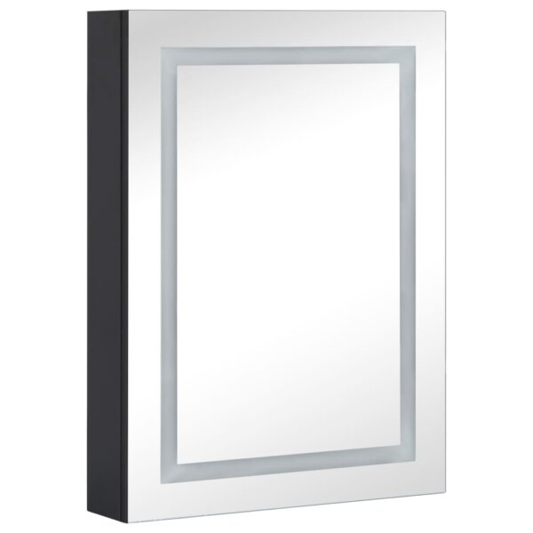 Armário espelhado para casa de banho com LED 50x13x70 cm - Image 2