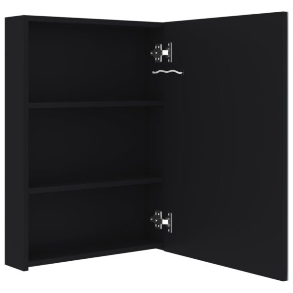Armário espelhado para casa de banho com LED 50x13x70 cm - Image 4