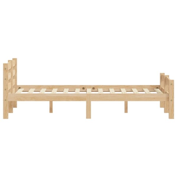 Estrutura de cama 120x200 cm pinho maciço - Image 4