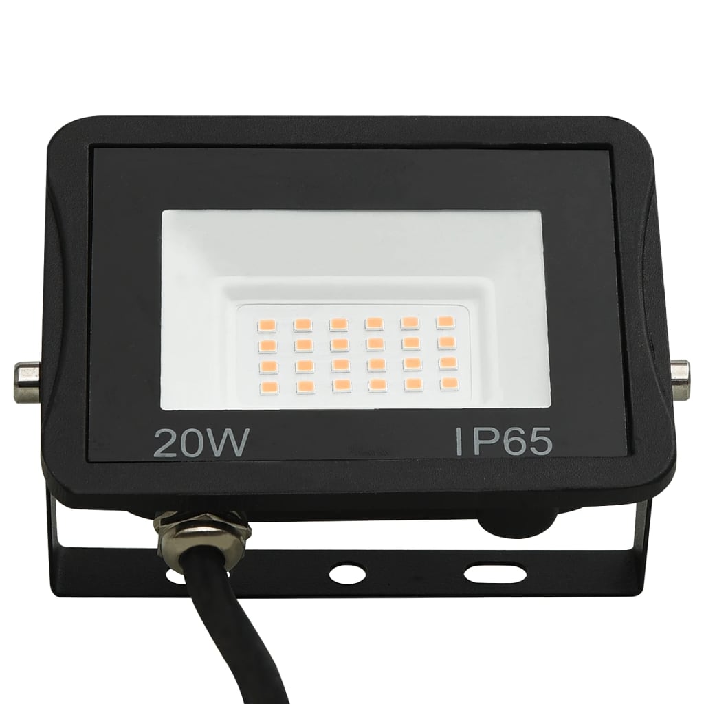 Projetor c/ iluminação LED 20 W branco quente - Image 4