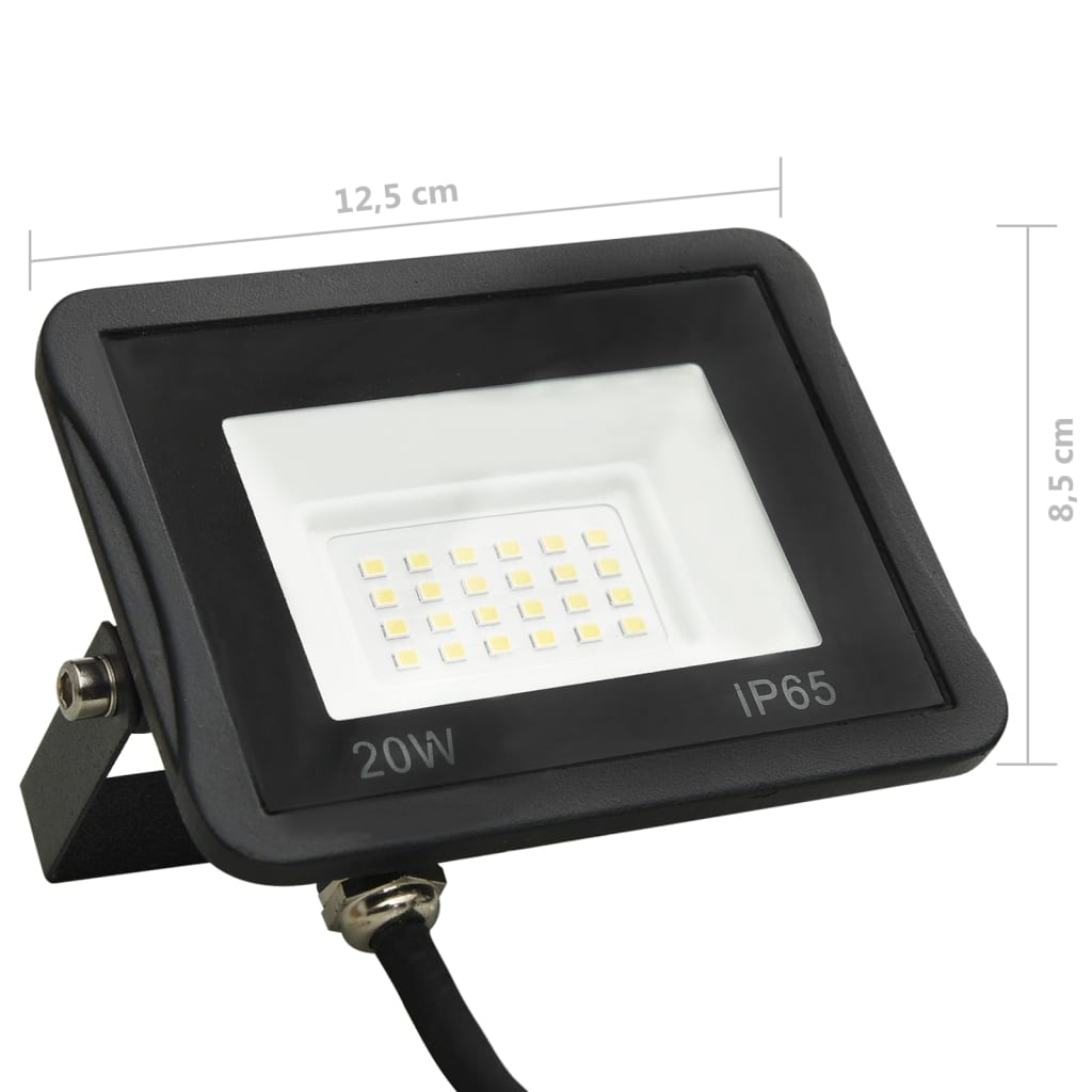 Projetor c/ iluminação LED 20 W branco frio - Image 9