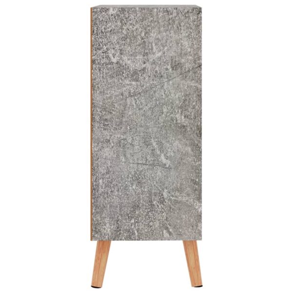 Aparador 60x30x72 cm derivados de madeira cinza cimento - Image 3