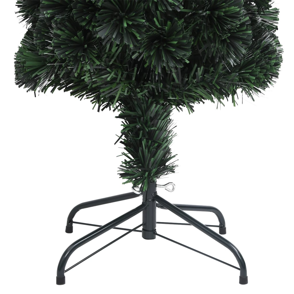 Árvore de Natal artificial fina c/ suporte 180 cm fibra ótica - Image 7