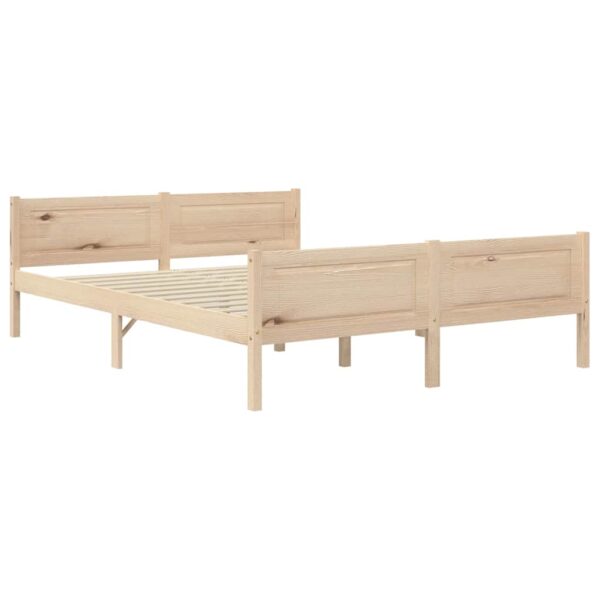 Estrutura de cama 120x200 cm pinho maciço - Image 2