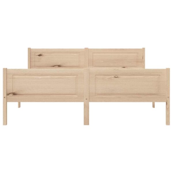 Estrutura de cama 120x200 cm pinho maciço - Image 3