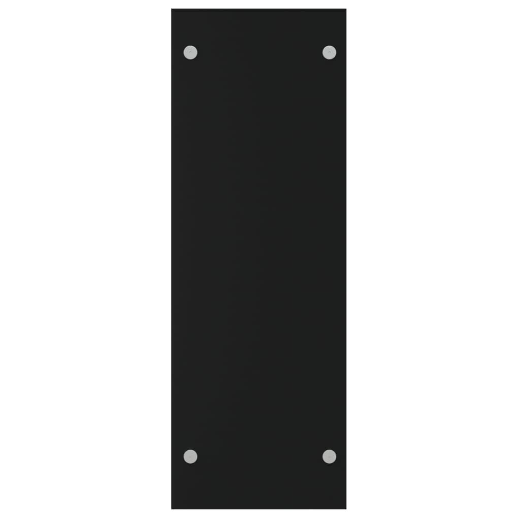 Suporte para lenha 80x35x100 cm vidro temperado preto - Image 3