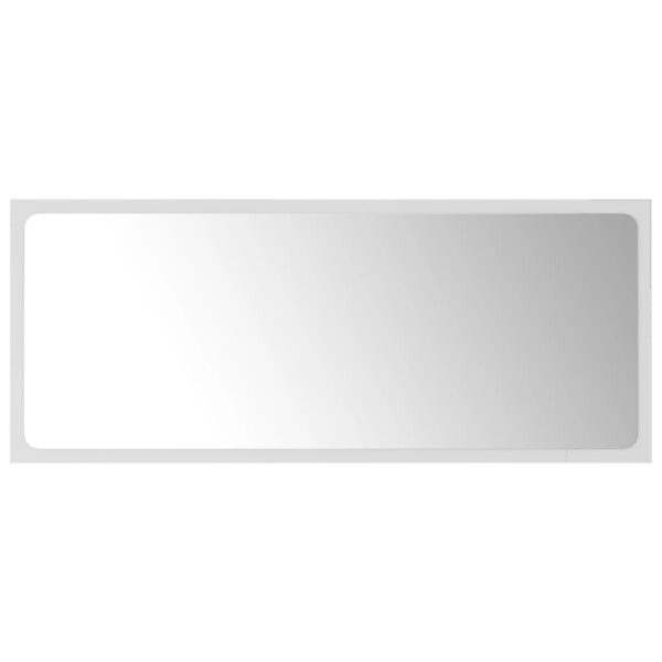 Conjunto de móveis de casa de banho madeira processada branco - Image 10