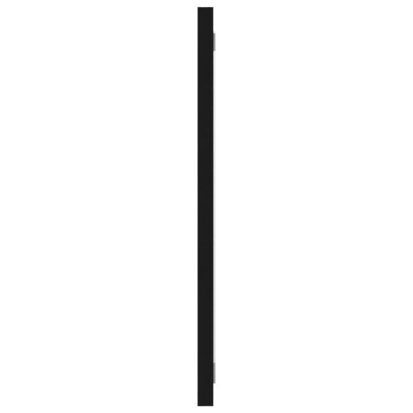Conjunto de móveis de casa de banho derivados de madeira preto - Image 11