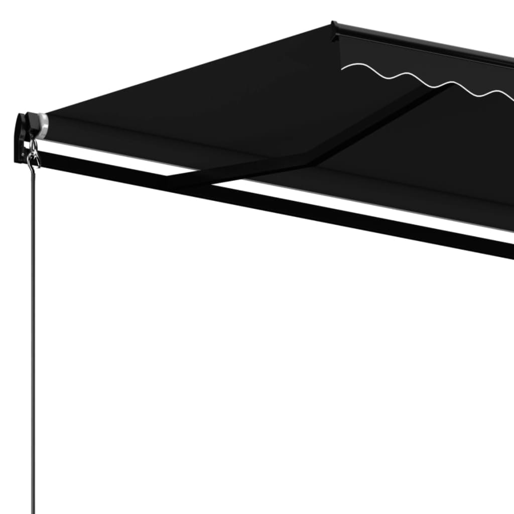 Toldo retrátil manual 400x350 cm antracite - Image 4