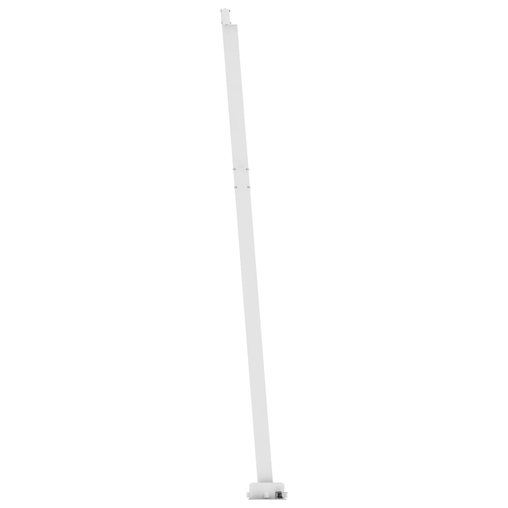 Toldo retrátil manual independente 300x250cm laranja e castanho - Image 7