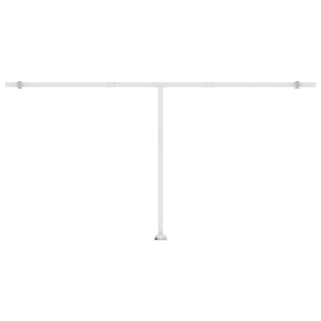 Toldo retrátil manual independente 600x300 cm antracite - Image 8