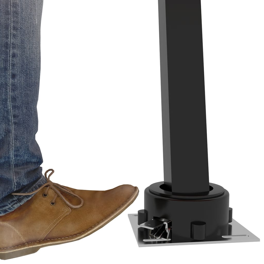 Toldo retrátil manual com LED 300x250 cm antracite - Image 11