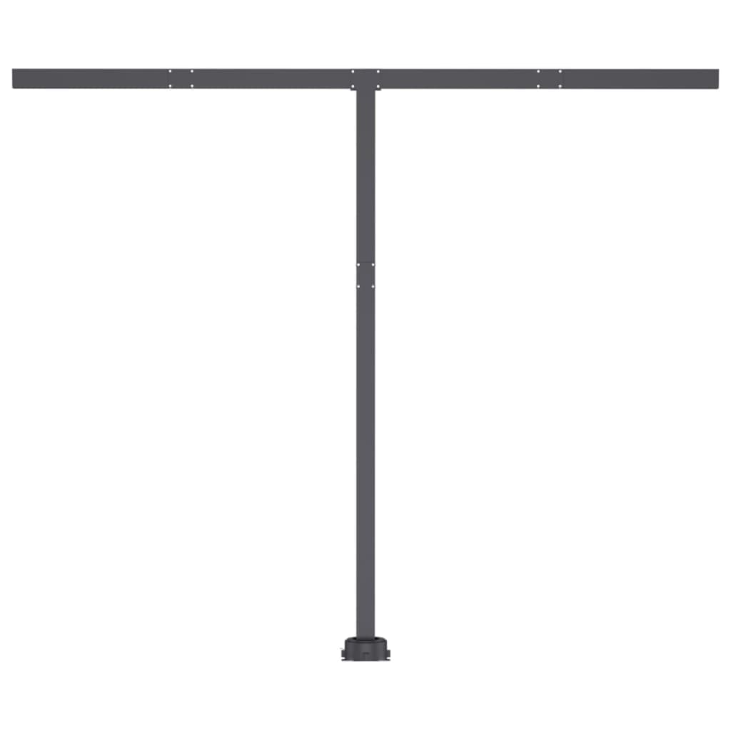 Toldo automático independente 300x250 cm amarelo e branco - Image 7