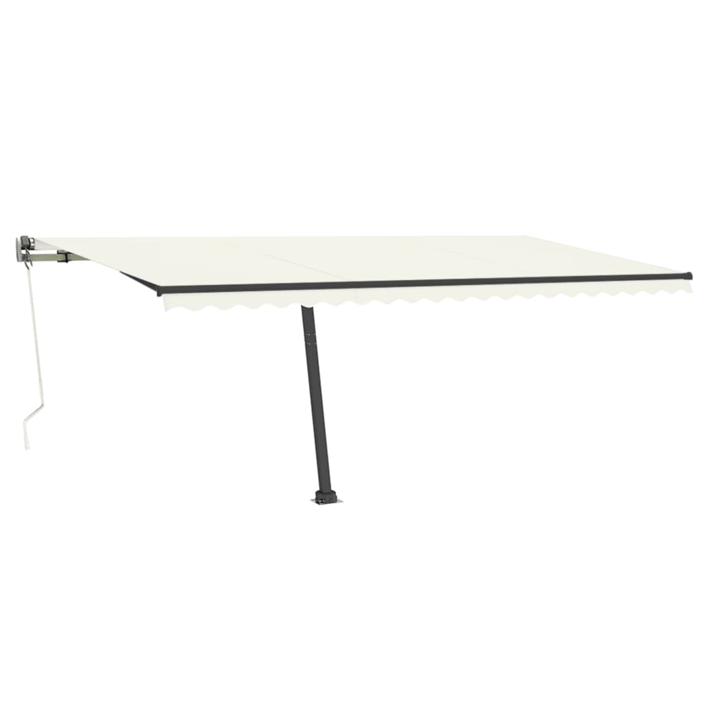 Toldo automático independente 500x350 cm cor creme - Image 2