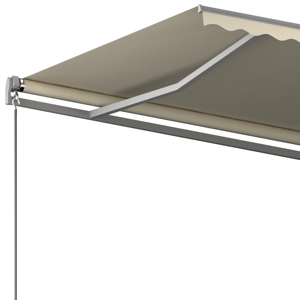 Toldo automático independente 500x350 cm cor creme - Image 6