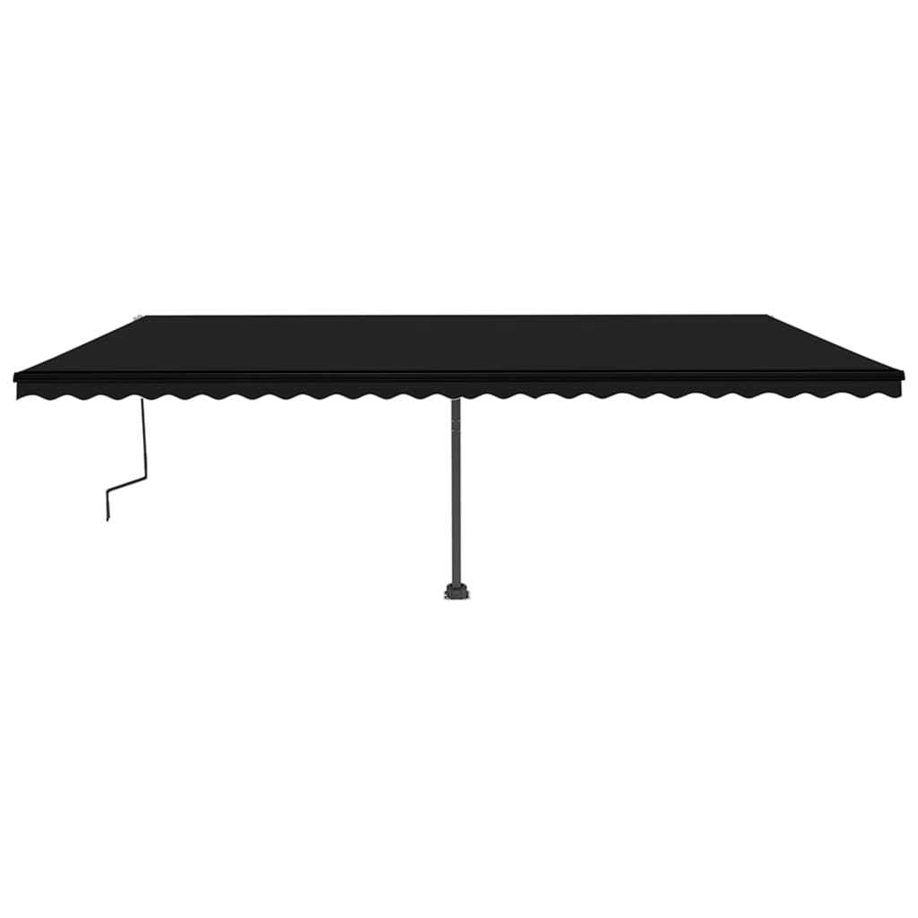 Toldo retrátil manual independente 600x350 cm antracite - Image 3
