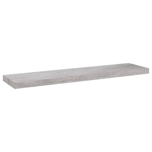 Prateleiras de parede 4 pcs 90x23,5x3,8cm MDF cinzento-cimento - Image 3