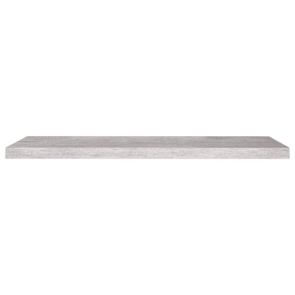 Prateleiras de parede 4 pcs 90x23,5x3,8cm MDF cinzento-cimento - Image 4