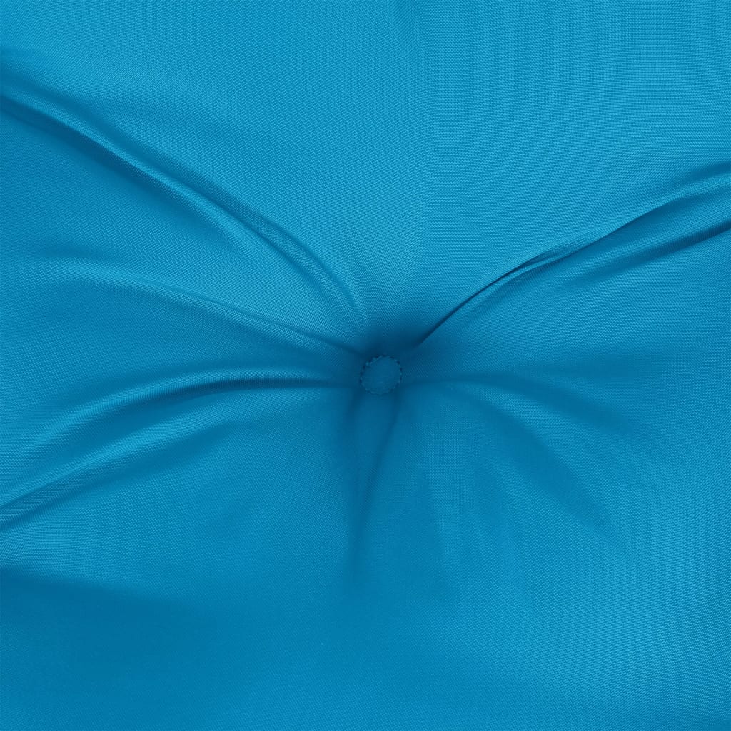 Almofadão p/ banco jardim 110x50x7 cm tecido oxford azul-claro - Image 4