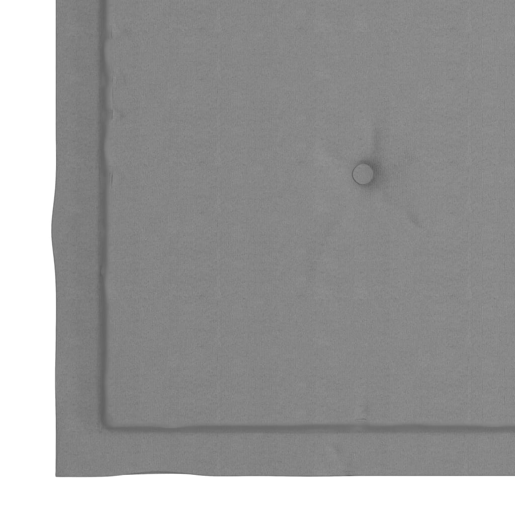 Cadeiras de jardim empilháveis c/ almofadões 4 pcs teca maciça - Image 10