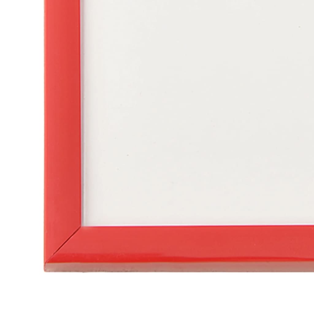 Molduras para parede ou mesa 5 pcs 70x90 cm MDF vermelho - Image 5